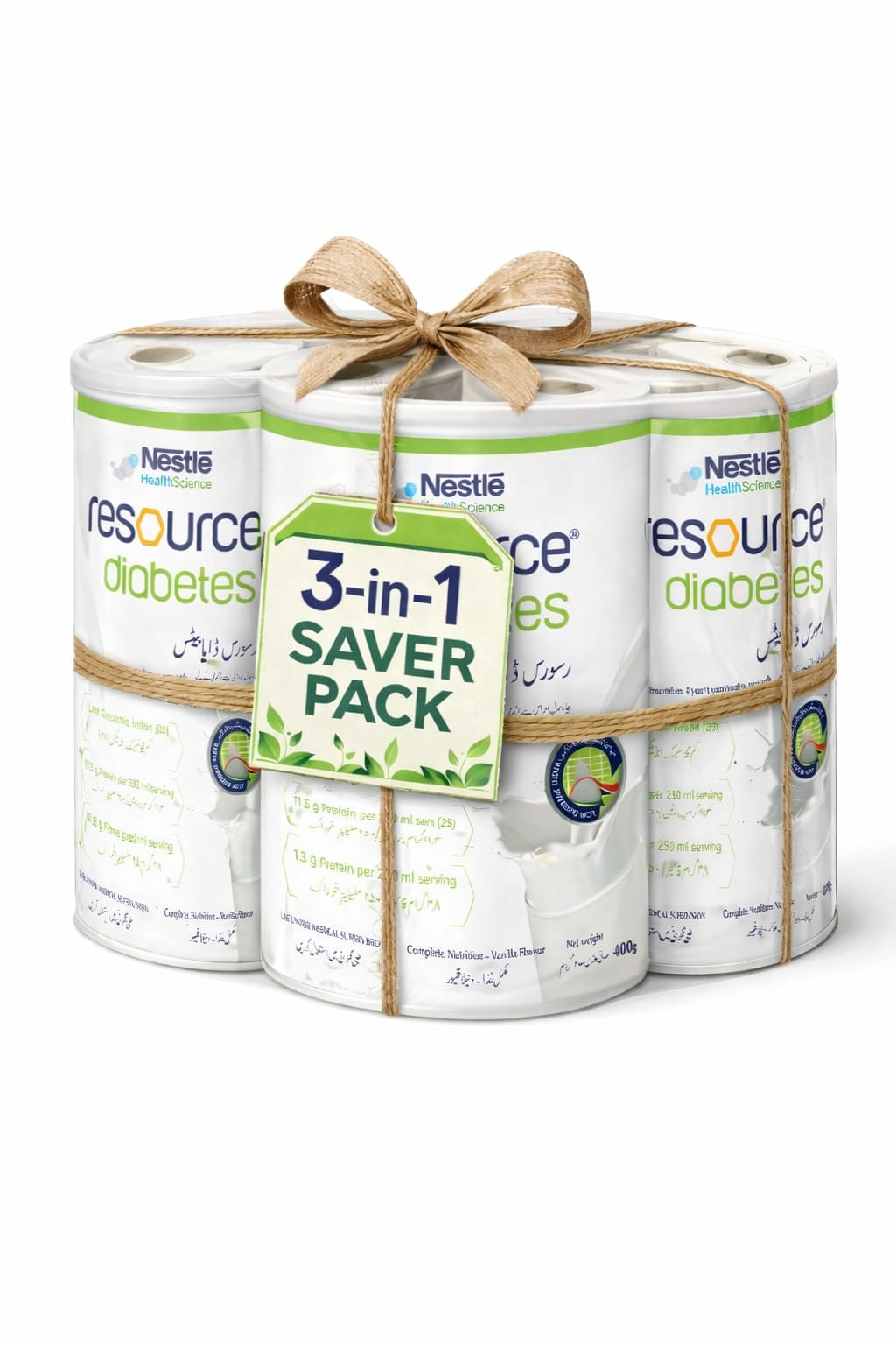 Resource Diabetes 400g - 3- in- 1 Saver Pack